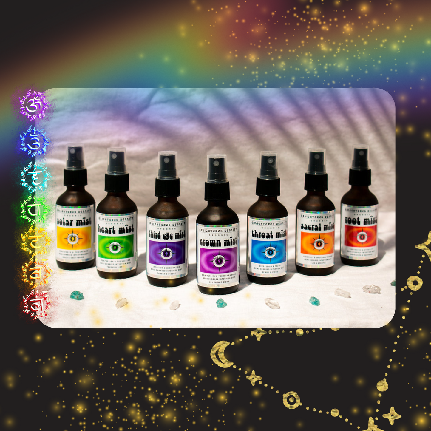 Organic Chakra Mist Bundle